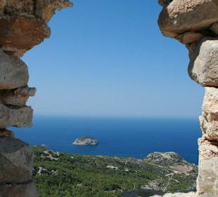 Ausblick von der Ruine