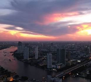 Ausblick vom Lebua auf Bangkok