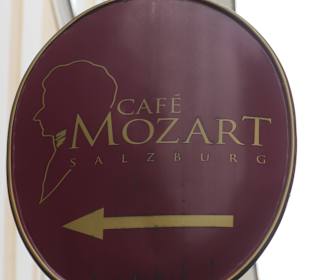 Café Mozart in der Getreidegasse