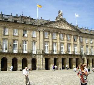 Fachada del Ayuntamiento de Santiago