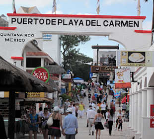 Hafen in Playa Del Carmen
