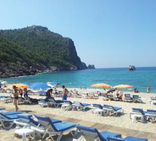 Cleopatra Beach und Alanya Castle