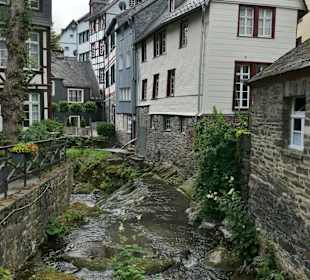 Monschau: Die Rur kann zum reißenden Strom werden