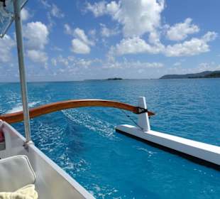 Die Lagune von Bora Bora