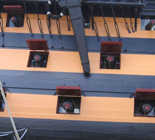 HMS Victory -schön gefährlich
