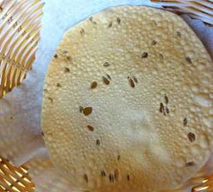 Gruß aus der Küche - knuspriges Chapati