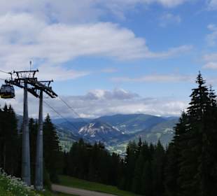 Blick auf die Gondel