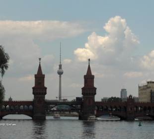Auf Spreefahrt fotografiert