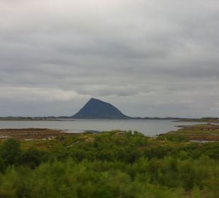 Letni krajobraz na Lofotach