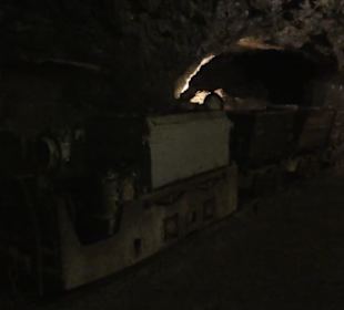 In der Marienglashöhle von Friedrichroda