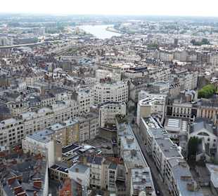 Nantes von oben