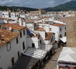 Blick auf die Altstadt von Tossa