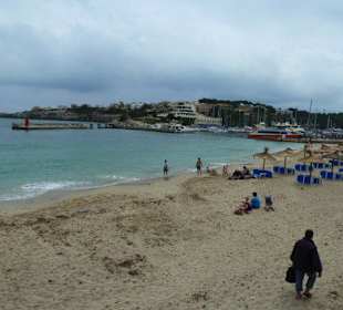 Der Strand von Porto Cristo