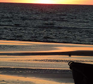 Sonnenuntergang am Kap Kolka