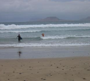 Am Surferstrand Famara