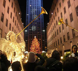 Weihnachtsbaum am Rockefeller Center