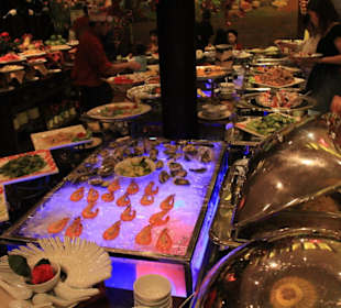 Büffet mit Meeresfrüchten