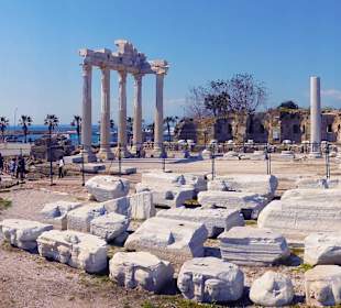 Ausflug nach Side Apollo Tempel