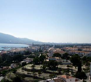 Aussicht von der Altsatdt auf Altea