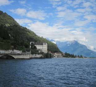 An der Seepromenade Gravedona