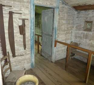 In einer Sklavenhütte