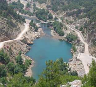 Zapora wodna koło manavgat