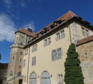 Bei der Besichtigung der Veste Coburg