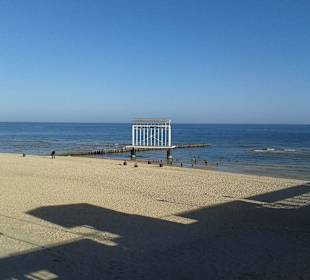 Public Viewing Wand vom ZDF EM 2012 von der Brücke