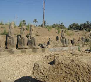 Karnak Komplex, im Tempel Mut