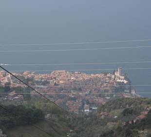 Monte Baldo bei diesiger Sicht