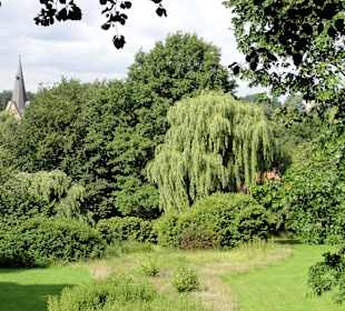 Im Hintergrund die Innenstadt von Osterholz