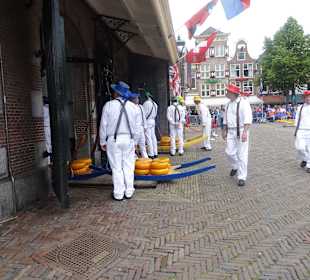 Warten auf das Wiegen