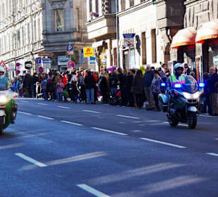 Beginn durch die Polizei