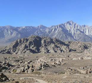 In den Alabama Hills bei Lone Pine