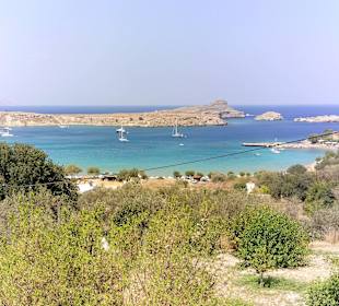 Bucht von Lindos
