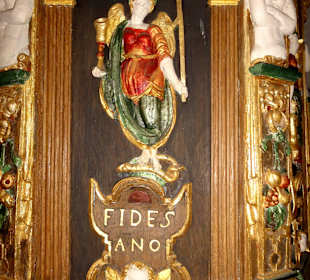 Details von der Kanzel der St.-Marien-Kirche