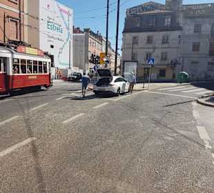 Alte Lissaboner Straßenbahn
