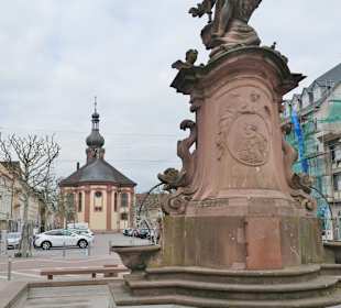 Der Bernhardusbrunnen von Rastatt