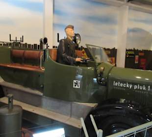 In den Hallen des Militärmuseums Lesany