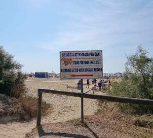 Zugang Strand Lido dei Pini