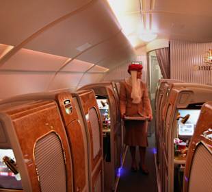 Emirates Airbus A 380-800, First Class