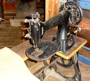 Sacknähmaschine in der Mühle