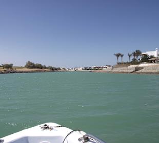 Bootsfahrt durch die Lagunen