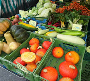 Impressionen vom Salzburger Grünmarkt