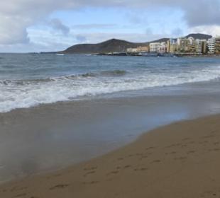 Die Playa de las Canteras von Las Palmas