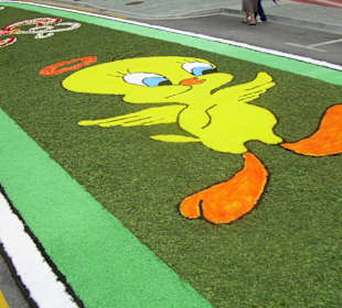 Alfombras florales Burela