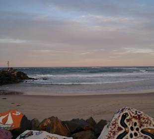 Morgendliche Strandimpression