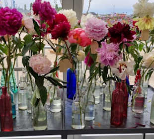 Tischdekos im Rosenhaus