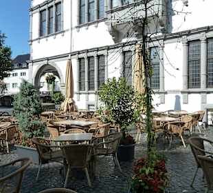 Terrasse auf der anderen Seite