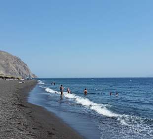 Ausflug Santorin Perissa-Beach